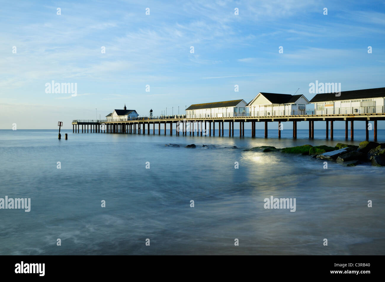 The Pier at Southwold, Suffolk, England, UK Stock Photo