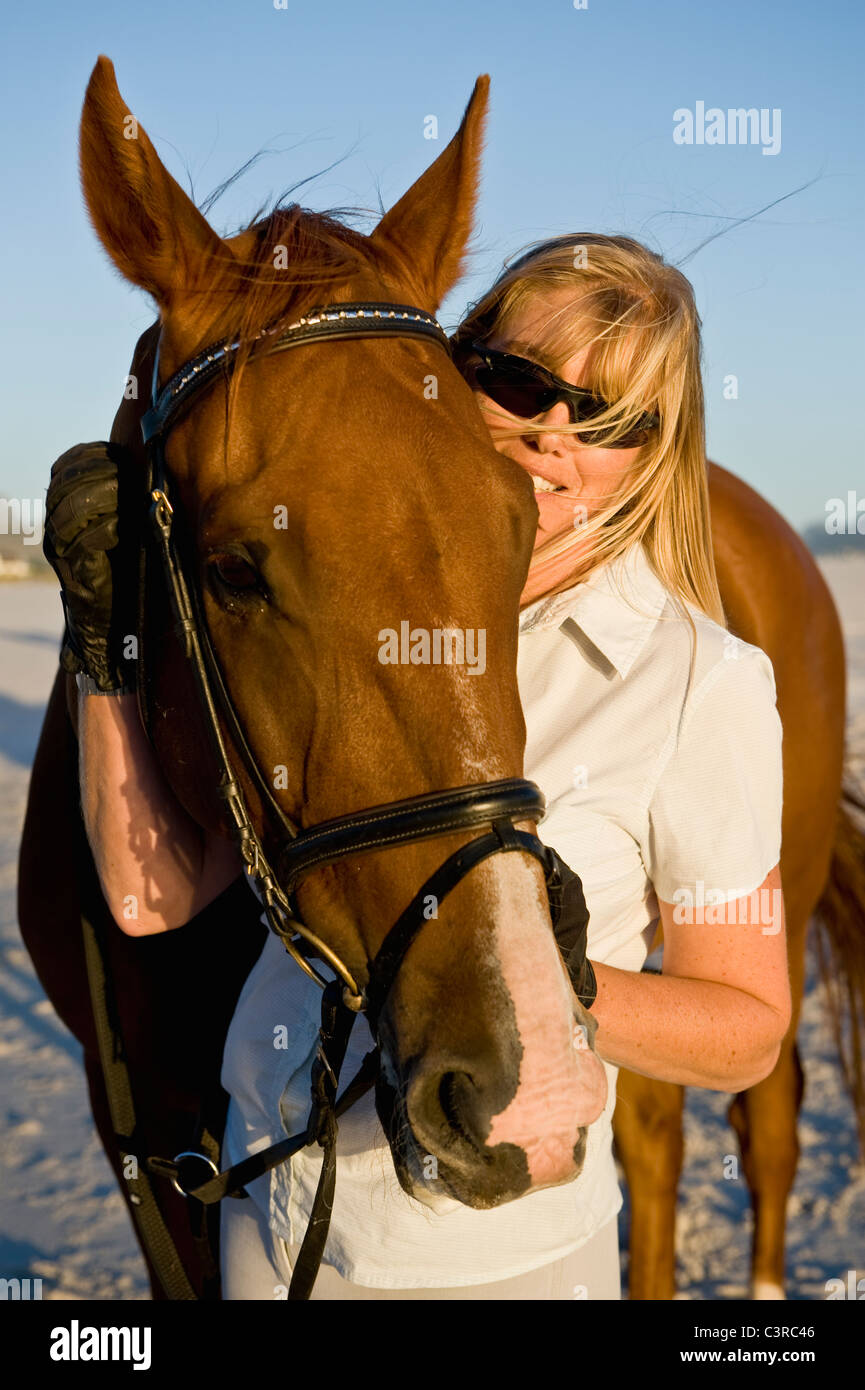 Horse & Rider Stock Photo Alamy