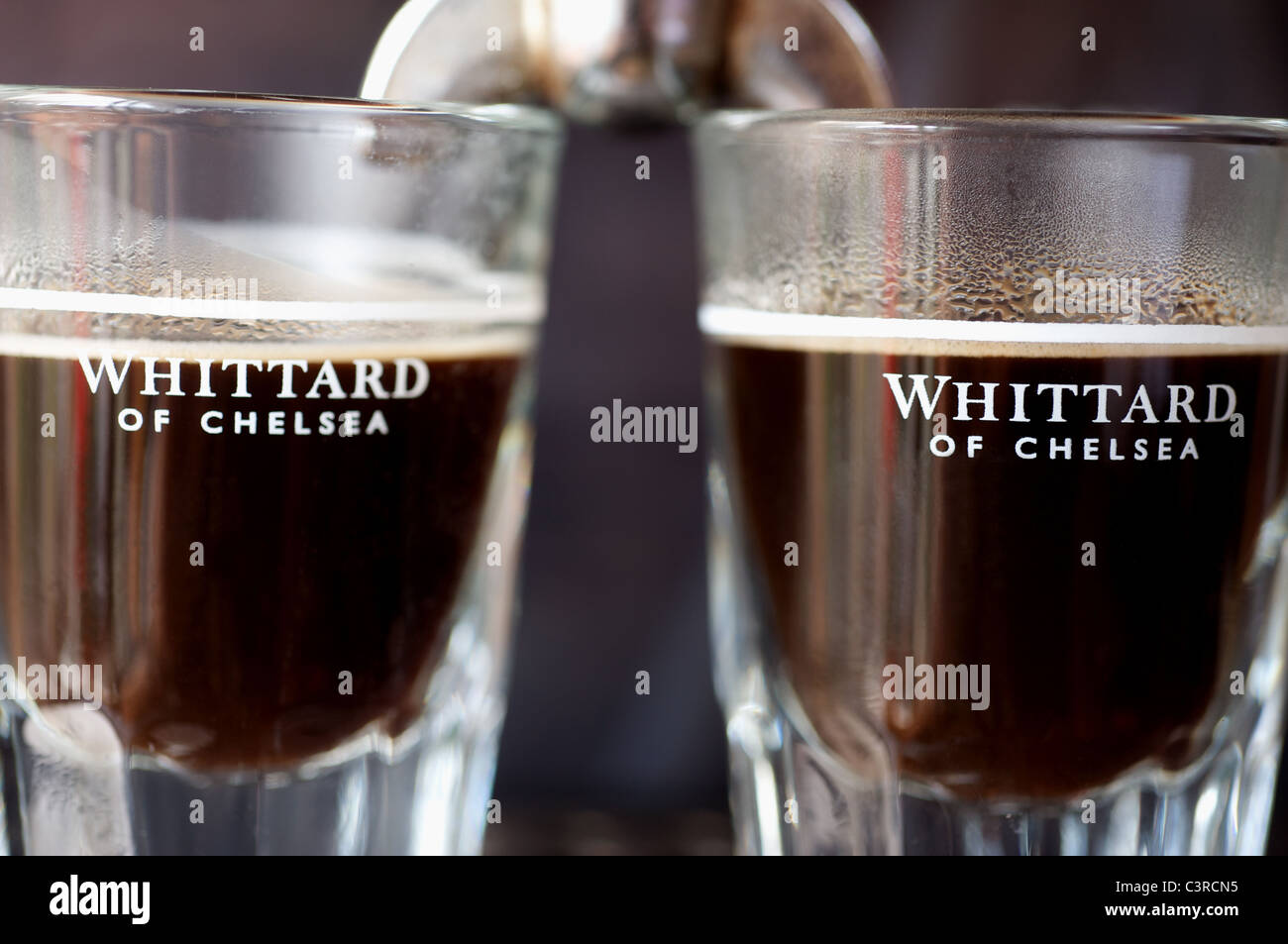 Whittard of Chelsea expresso coffee Stock Photo
