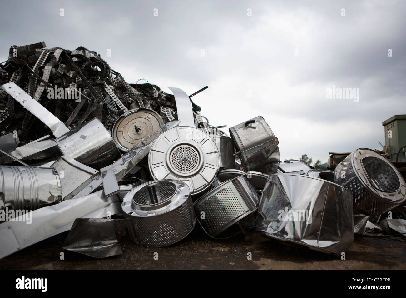 Metal for recycling Stock Photo Alamy