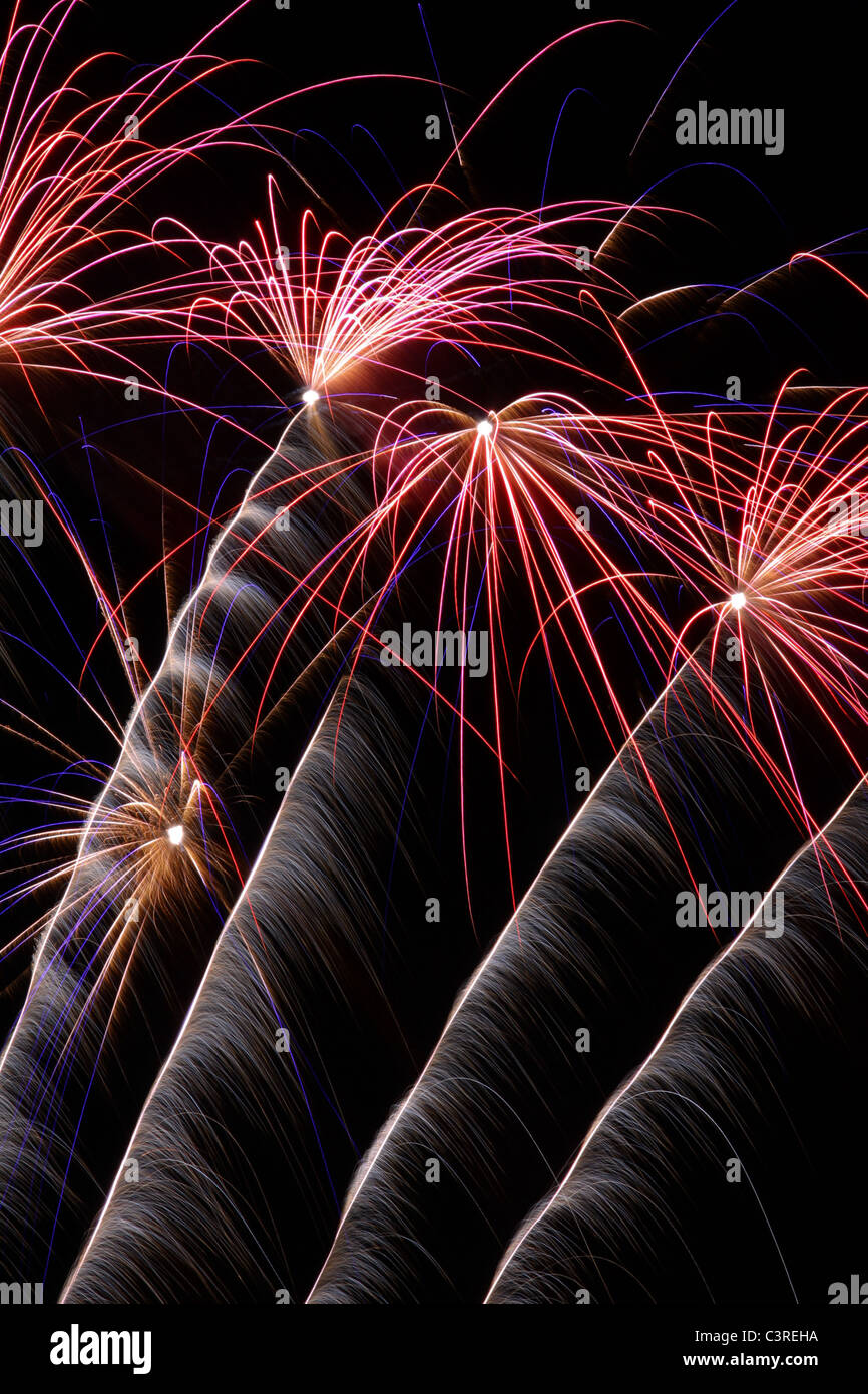China fireworks aerial hi-res stock photography and images - Alamy