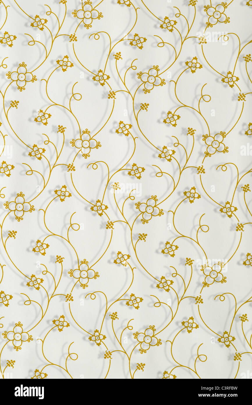 Close up of floral pattern Stock Photo