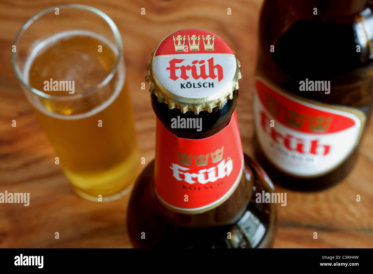 Fruh Kolsch beer from Cologne, Germany Stock Photo Alamy