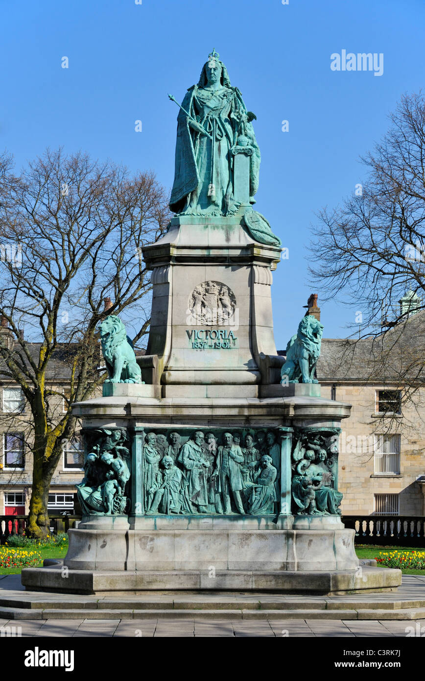 Queen Victoria Monument. Dalton Square, Lancaster, Lancashire, England ...