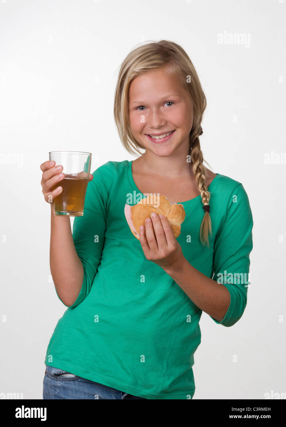 girl-12-13-years-smiling-portrait-stock-photo-alamy