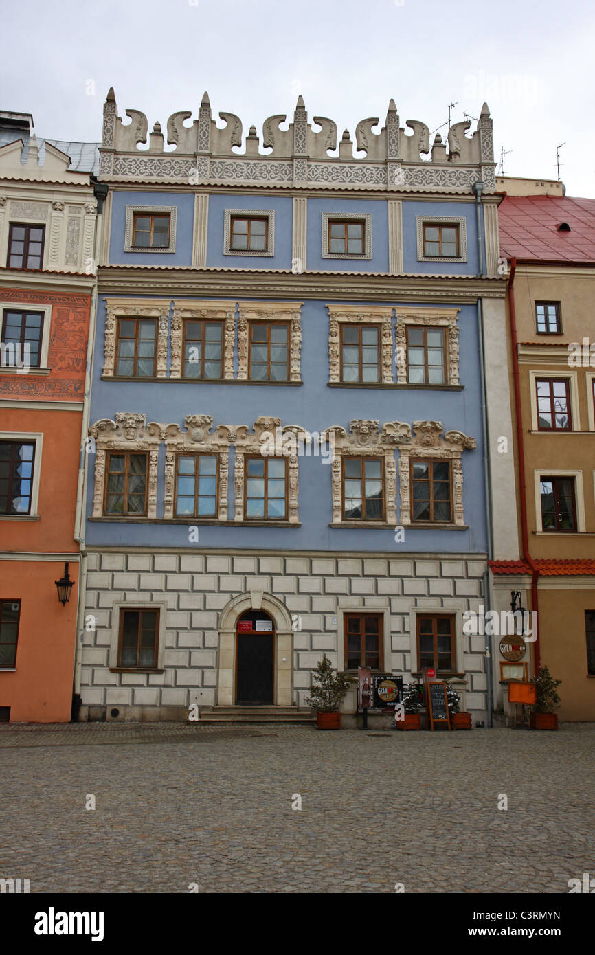 House in Lublin, Poland Stock Photo Alamy
