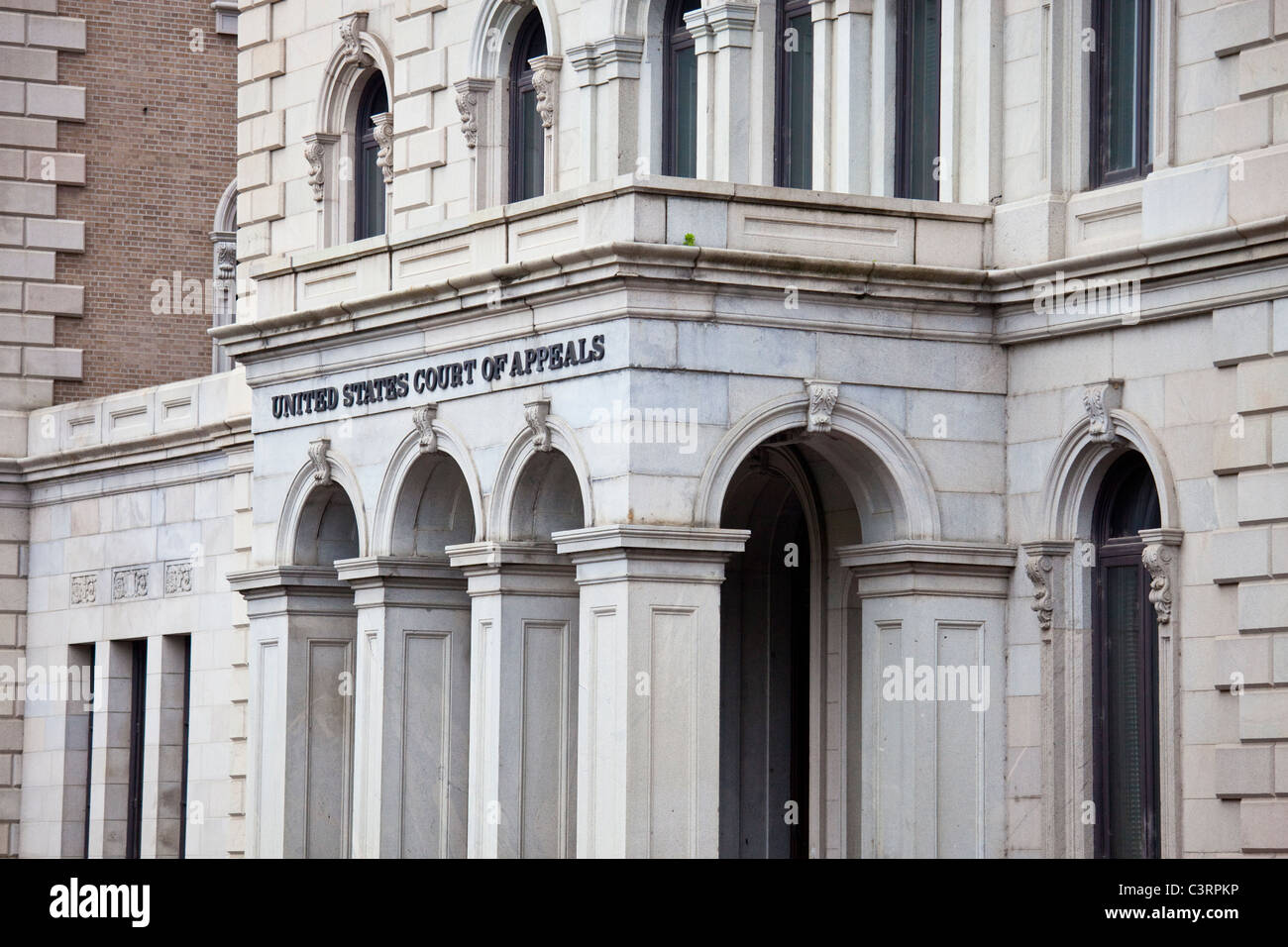 United States Court of Appeals for the Fourth Circuit, Richmond, VA Stock Photo