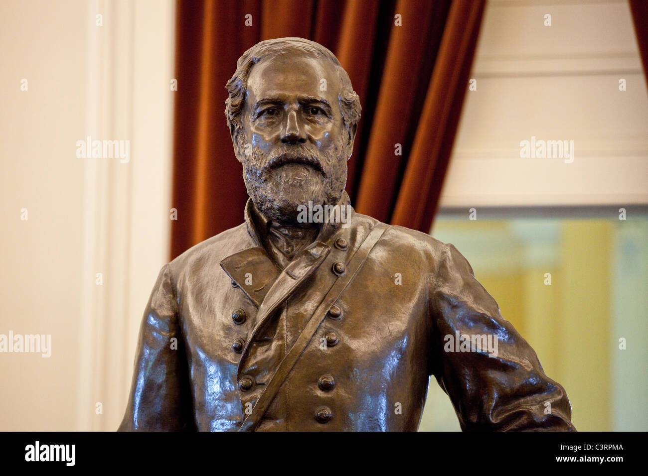 Robert E Lee, Old House Chamber, state capitol building, Richmond, VA