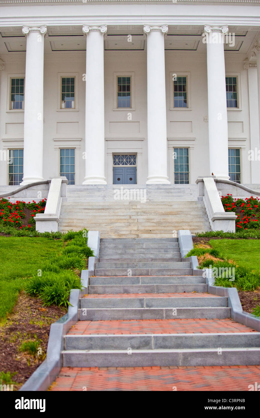 State capitol building, Richmond, VA Stock Photo