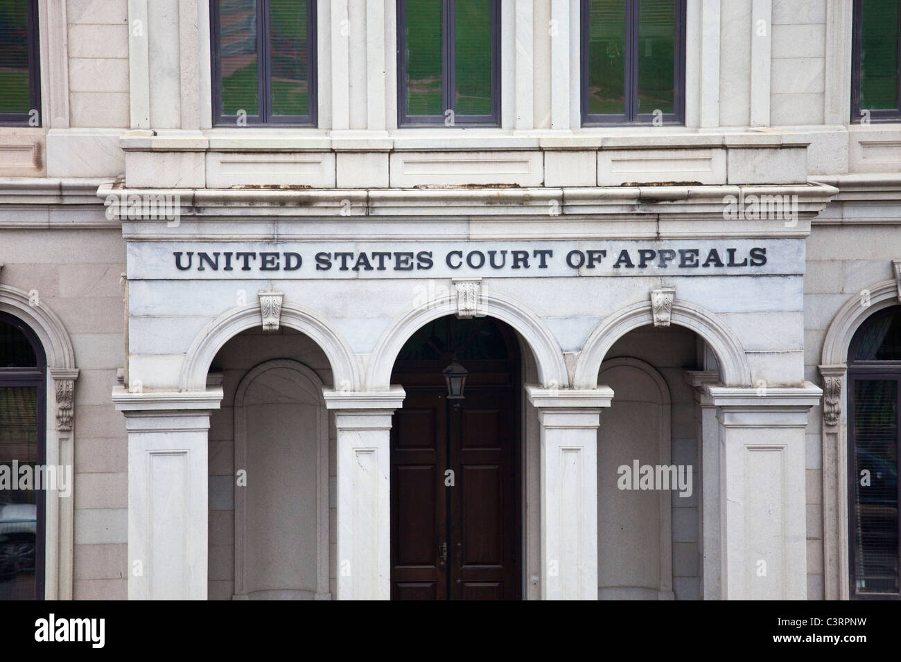 United States Court of Appeals for the Fourth Circuit, Richmond, VA Stock Photo