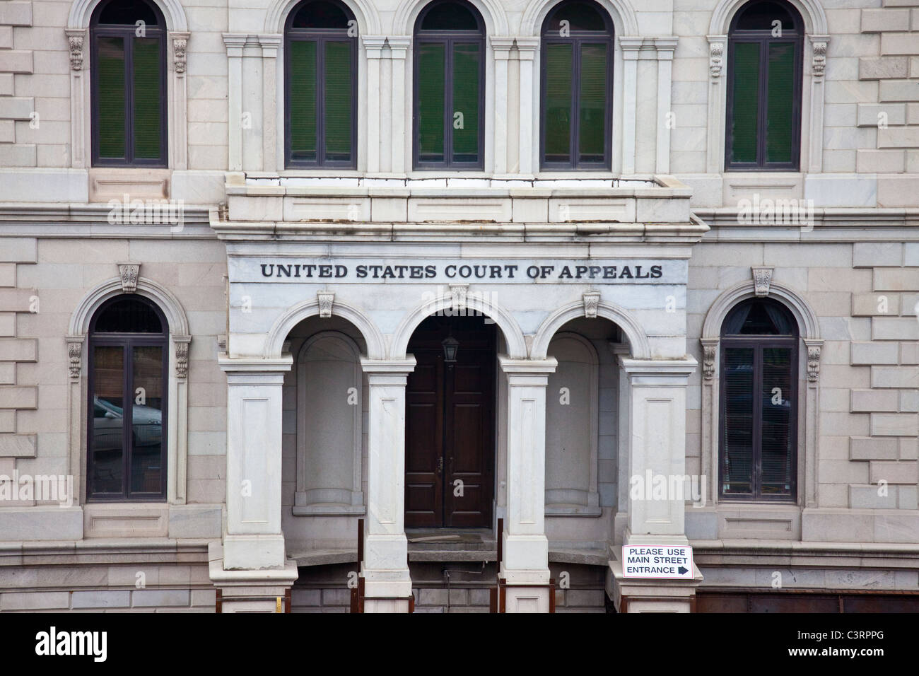 United States Court of Appeals for the Fourth Circuit, Richmond, VA Stock Photo