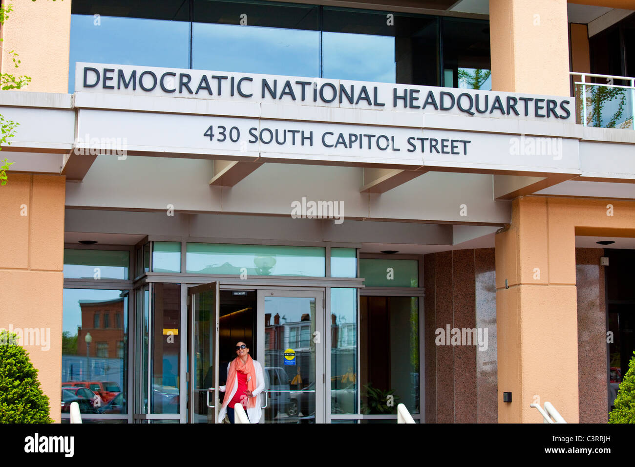 DNC Headquarters, Washington DC Stock Photo