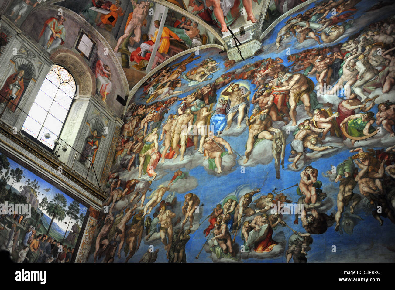 Artwork At The Vatican Museums The Sistine Chapel Ceiling Of