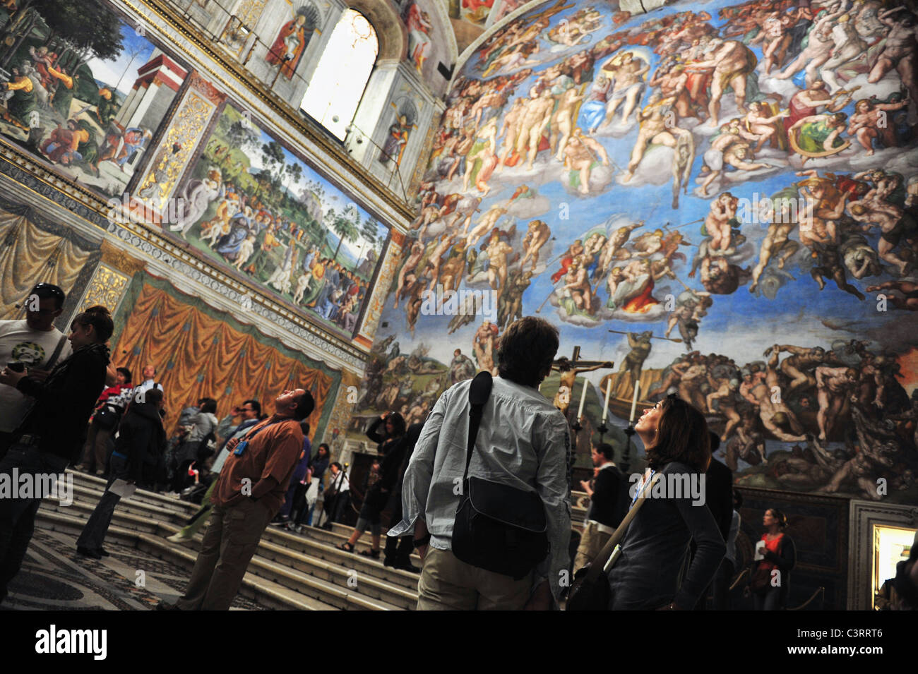 Artwork At The Vatican Museums The Sistine Chapel Ceiling