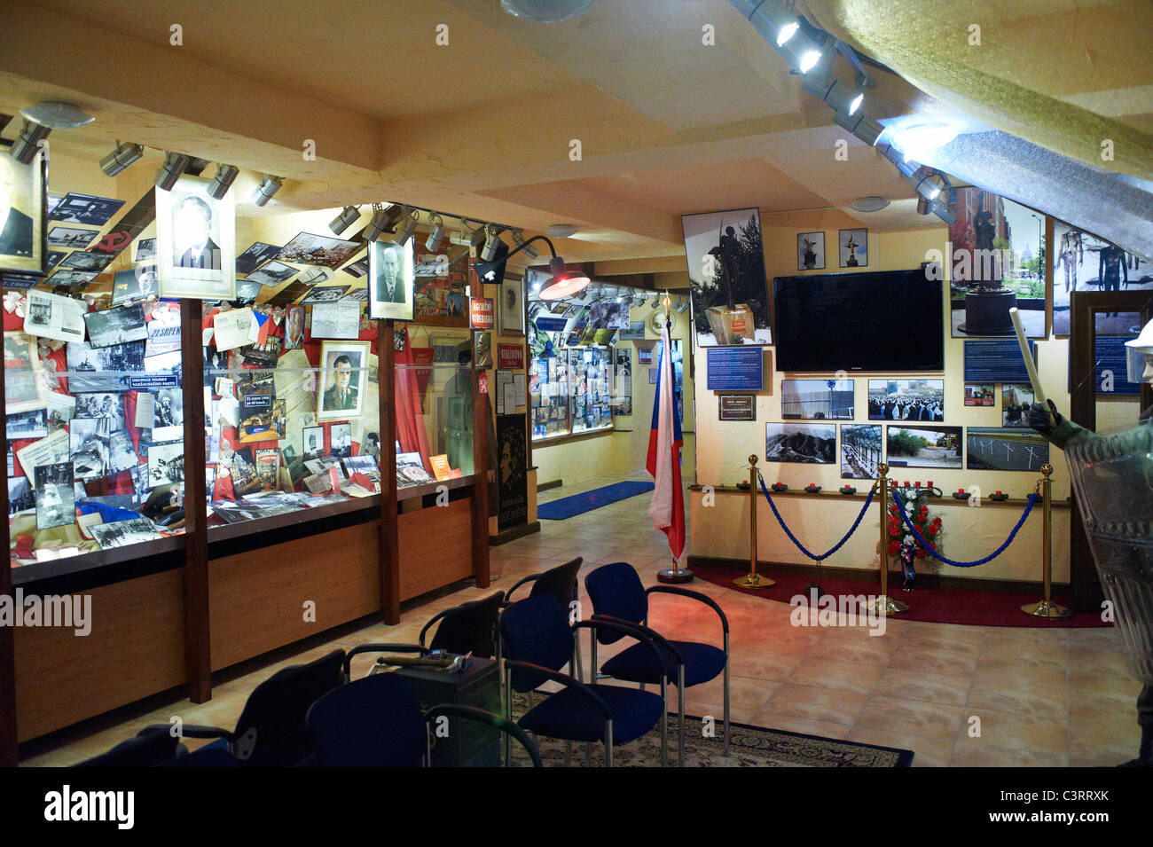 Iron Curtain museum Rozvadov, Muzeum Zelezne opony Czech Republic Germany  border Stock Photo - Alamy