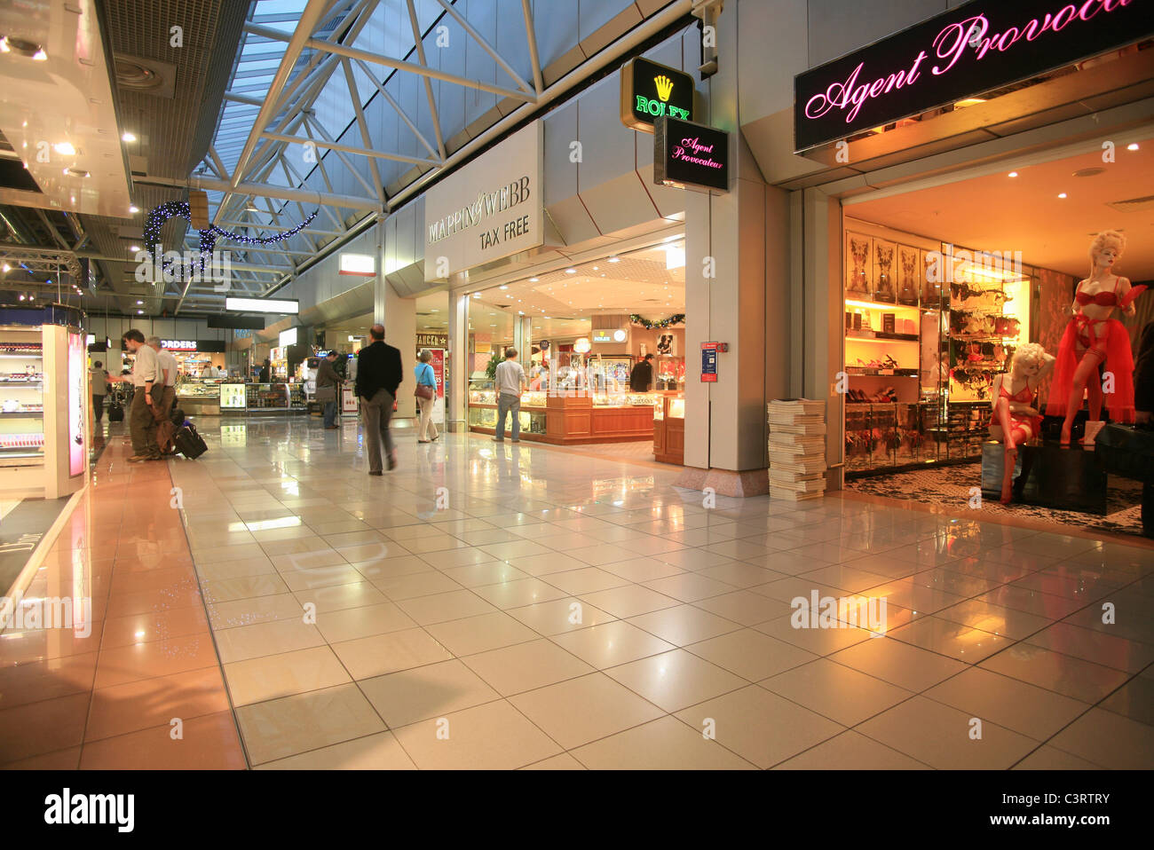 Heathrow Airport Terminal 4 London UK Stock Photo