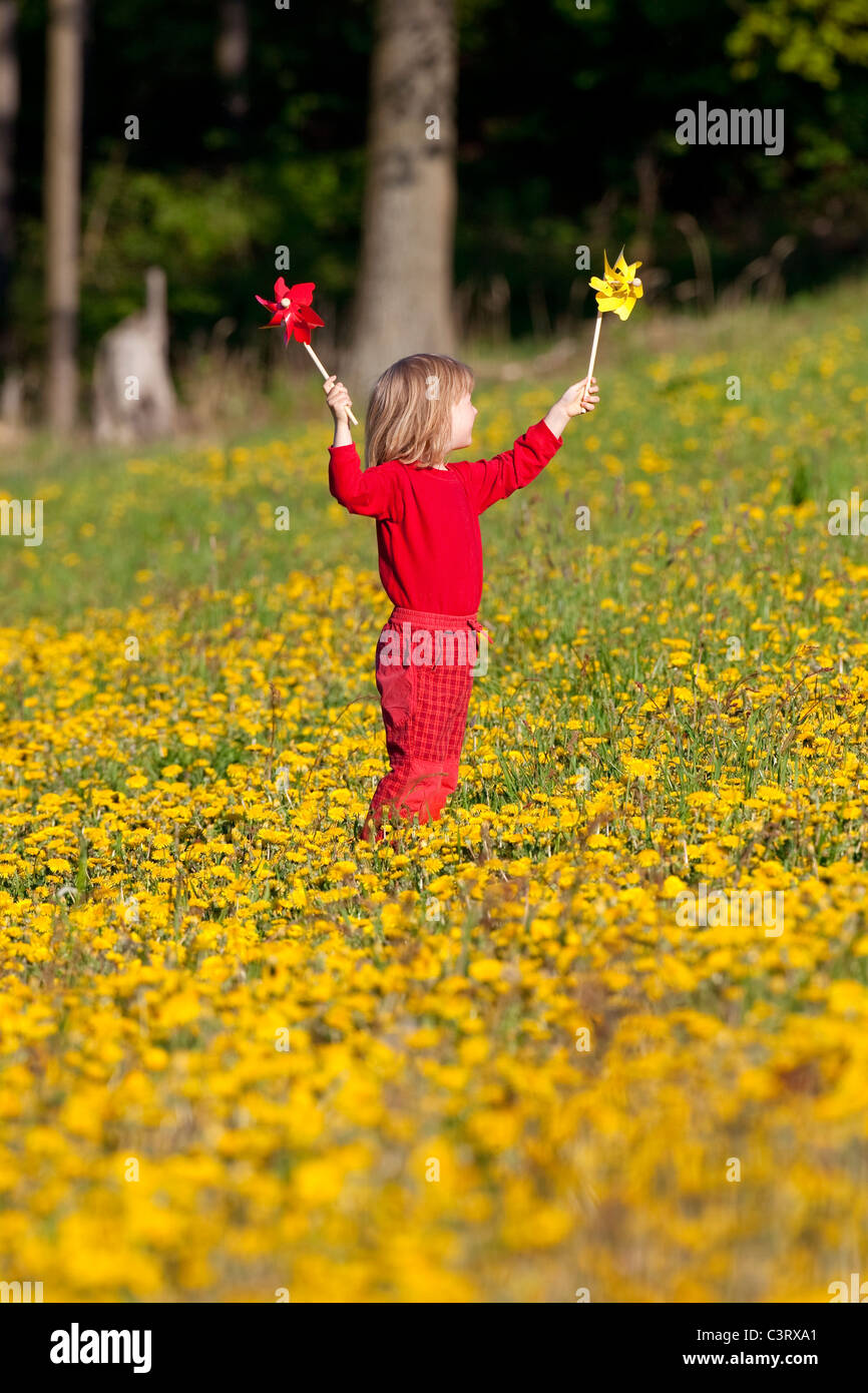 Field with pinwheels hi-res stock photography and images - Alamy