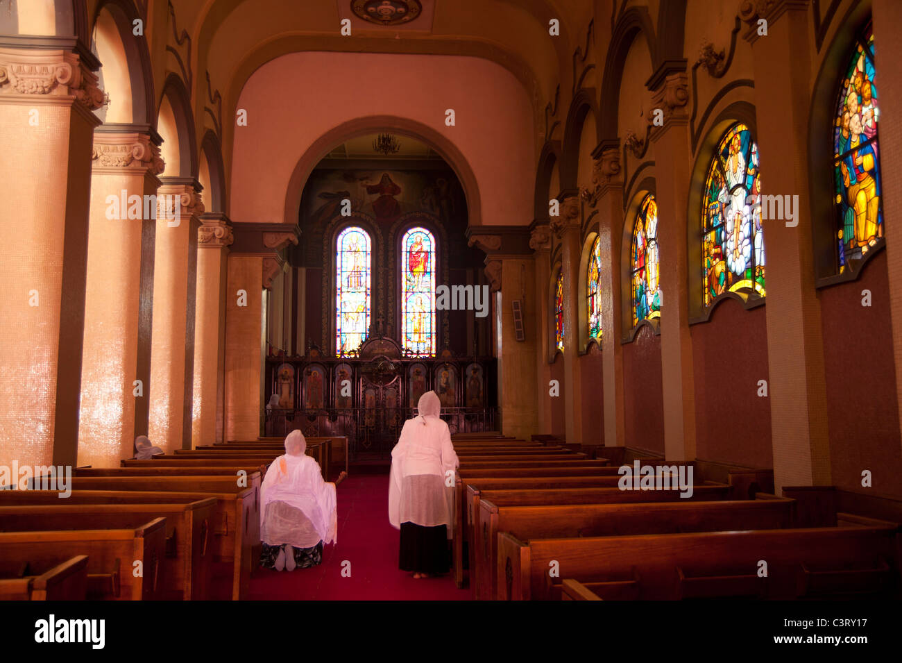 Kiddist Selassie (Holy Trinity) Cathedral, Addis Ababa, Ethiopia Stock