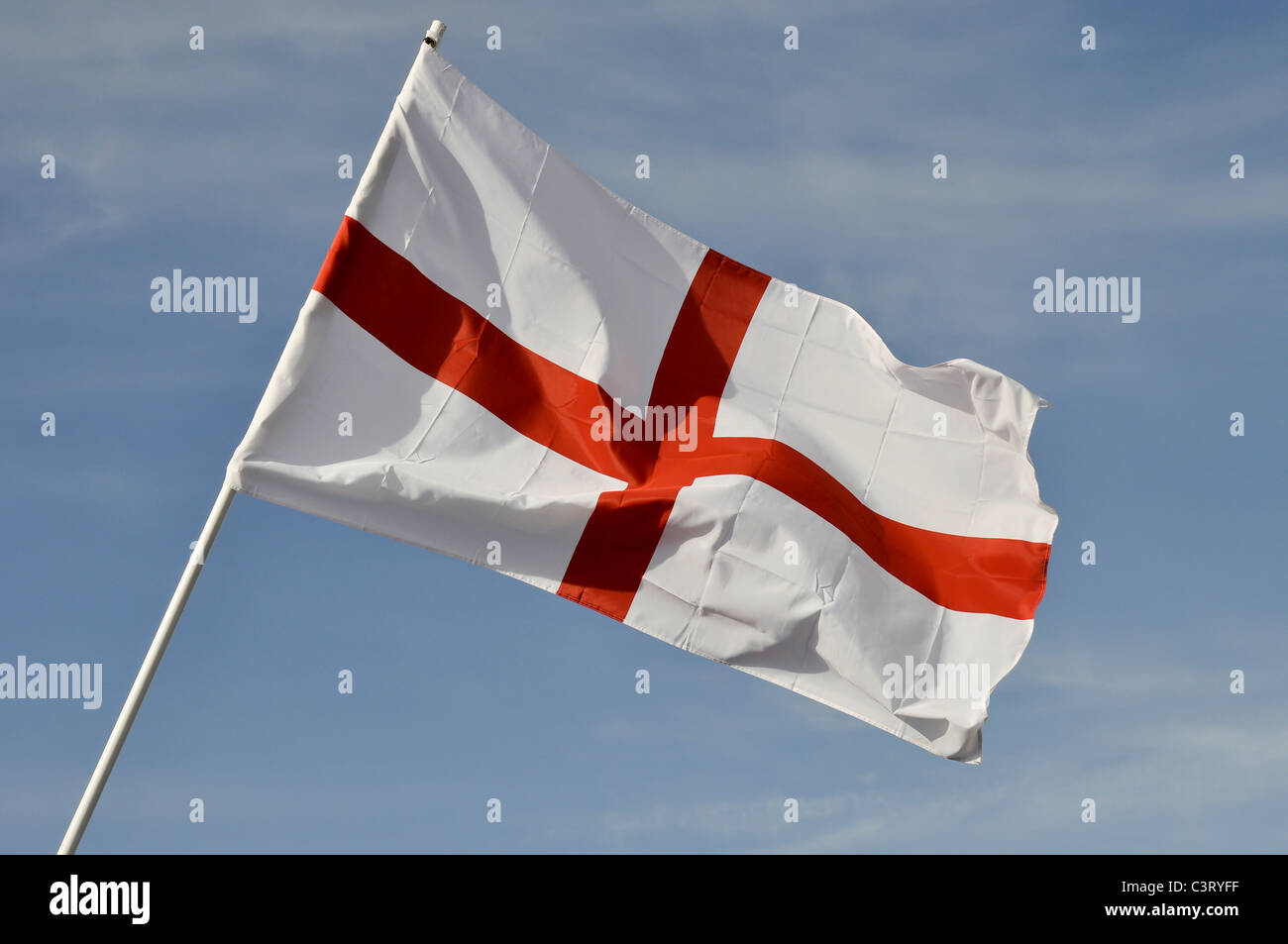 St George flag Stock Photo
