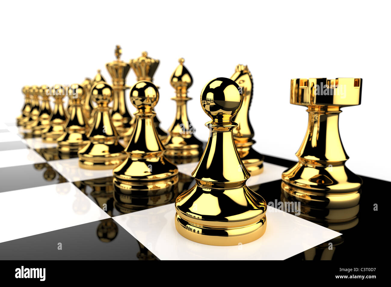 Gold Chess King Figure Wallpaper – Myindianthings