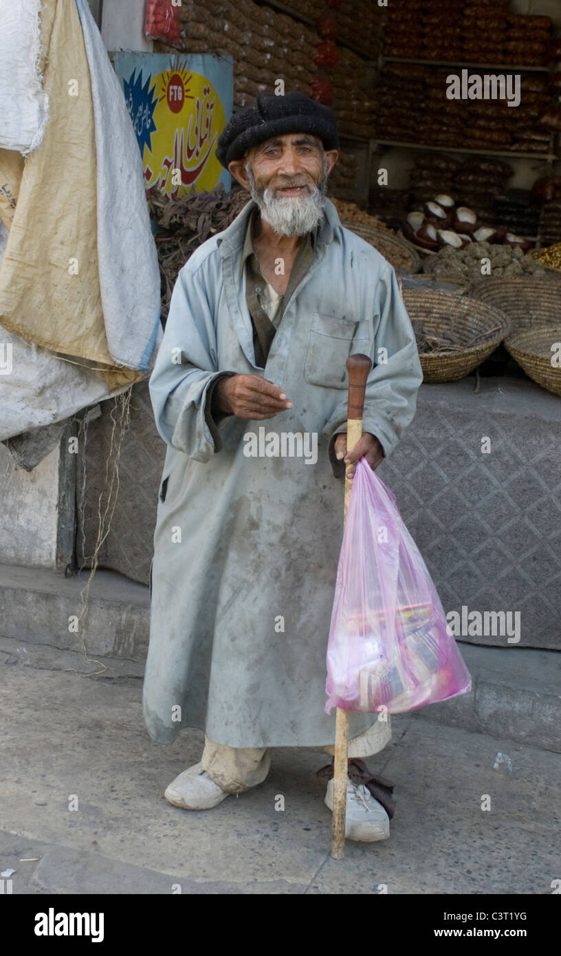 A man on the street. Stock Photo