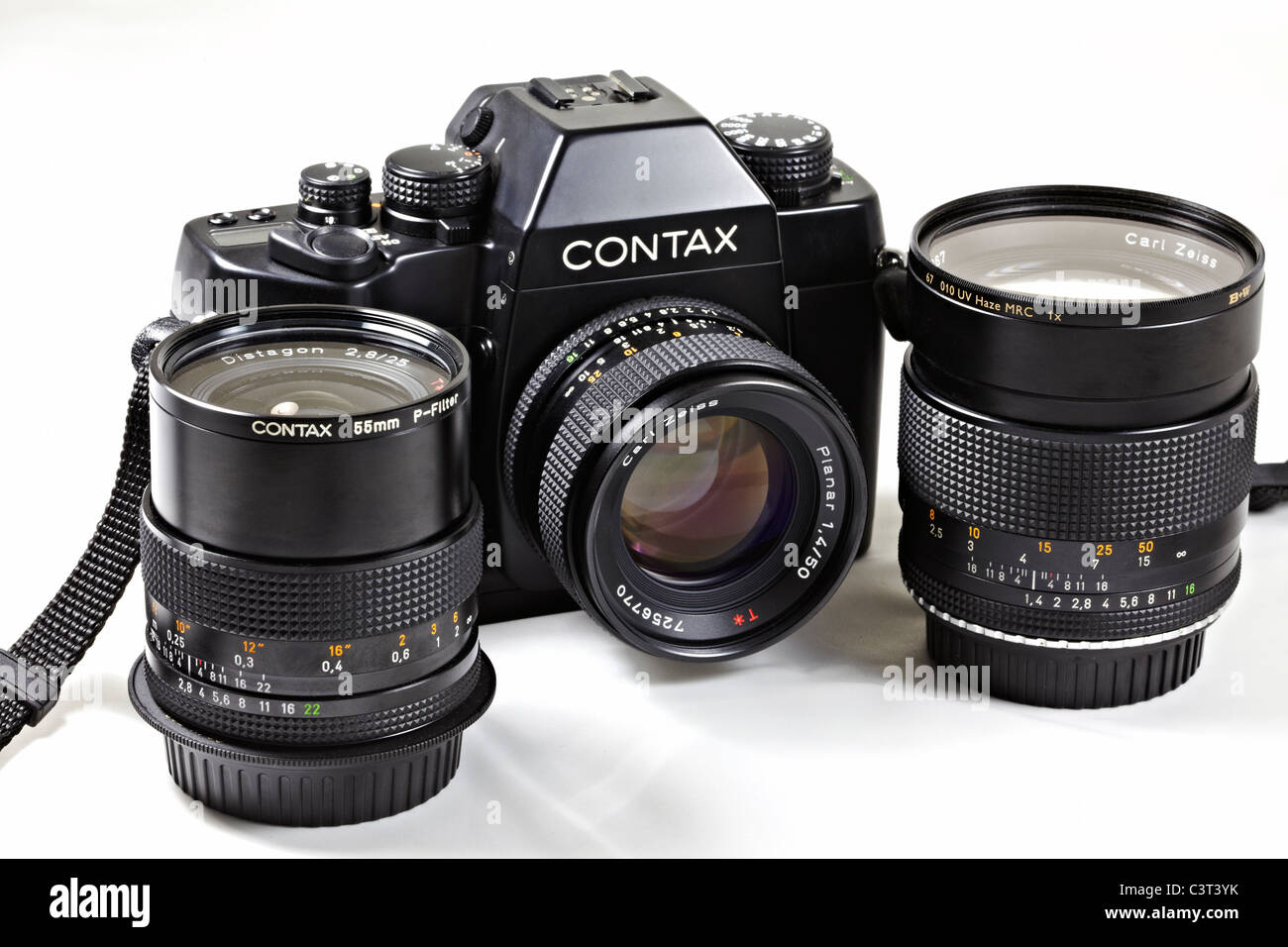 Classic Film Camera. Legendary Contax RX 35mm SLR designed by 