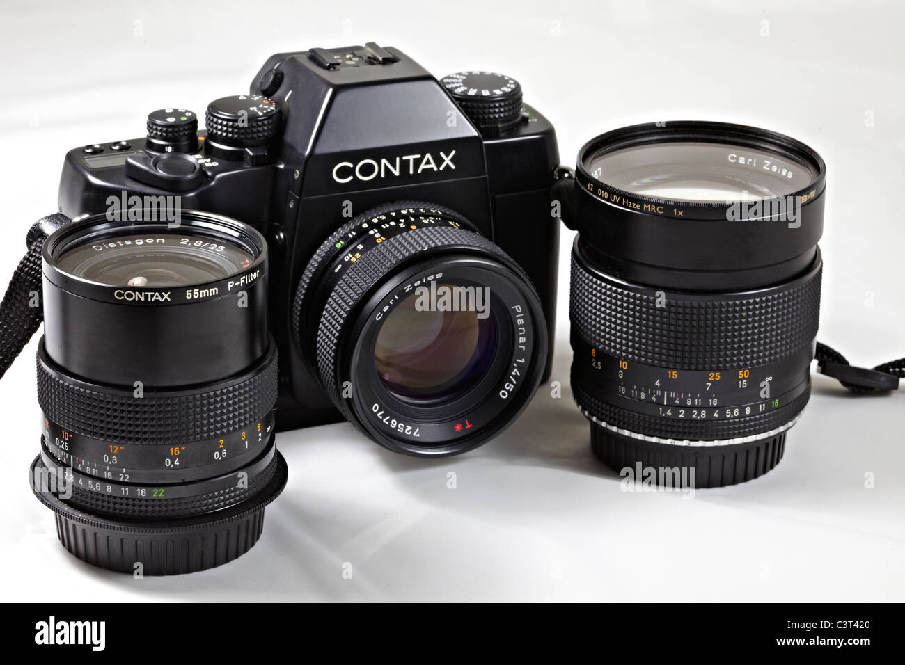 Classic Film Camera. Legendary Contax RX 35mm SLR designed by Porsche