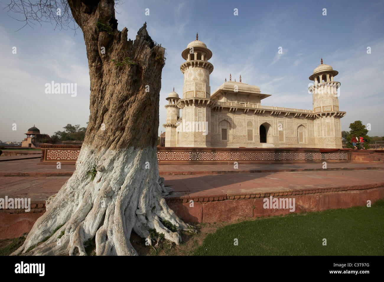 Agra Uttar Pradesh India Baby Taj Itimad Ud Daulah Tomb of Mizra Ghiyas Beg Stock Photo