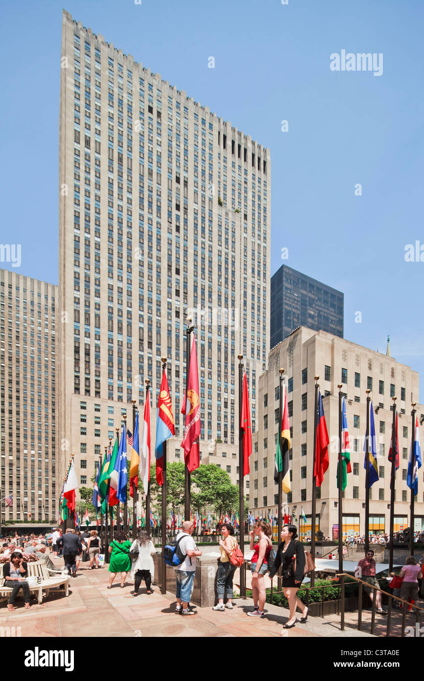 Rockefeller center Stock Photo