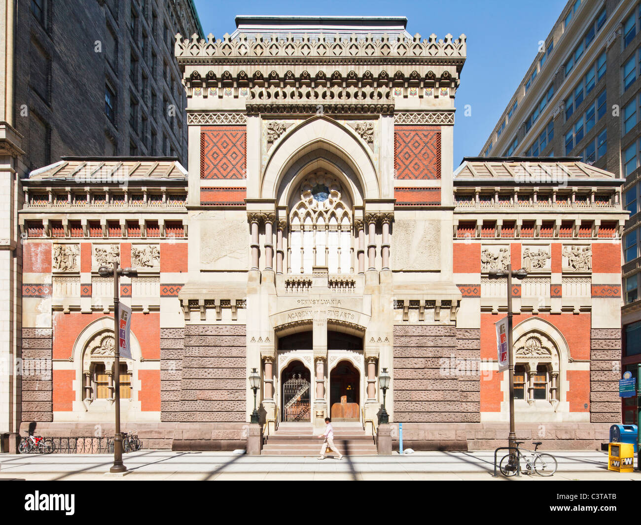 Pennsylvania Academy of Fine Arts, Philadelphia Stock Photo