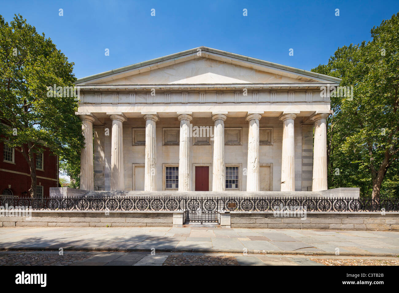 Second Bank of US, Philadelphia Stock Photo