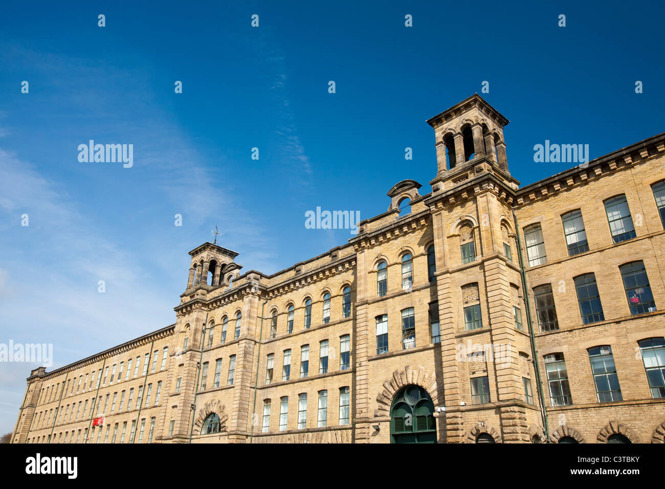 Salts mill in Saltaire, Yorkshire, UK. The mill was opened in 1853 by