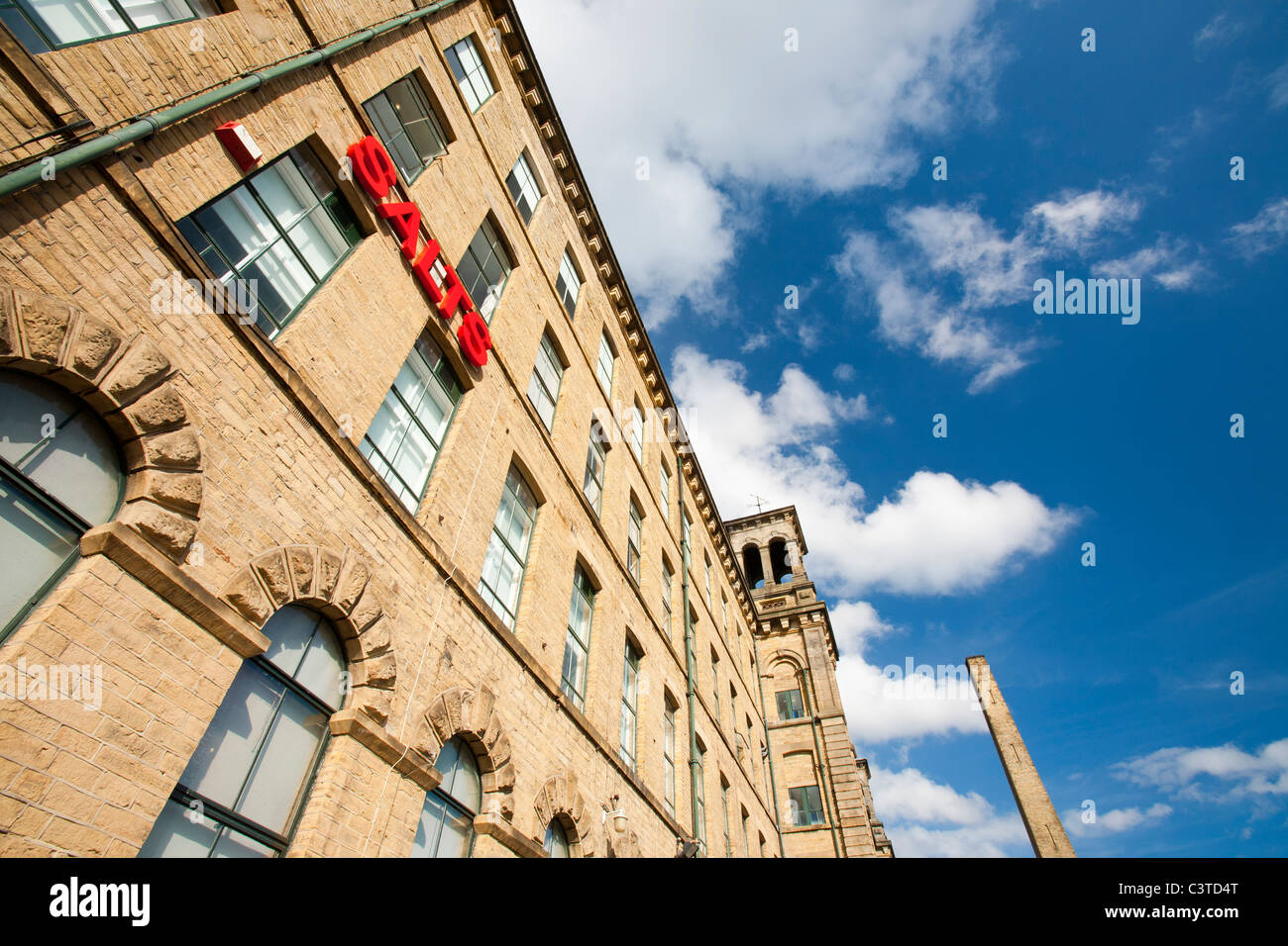 Salts mill in Saltaire, Yorkshire, UK. The mill was opened in 1853 by