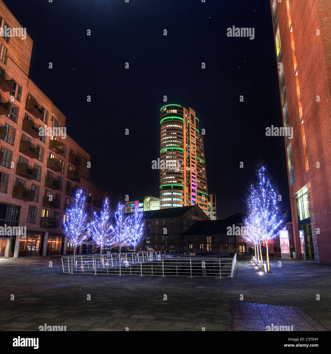 Leeds Bridgewater Place Stock Photo