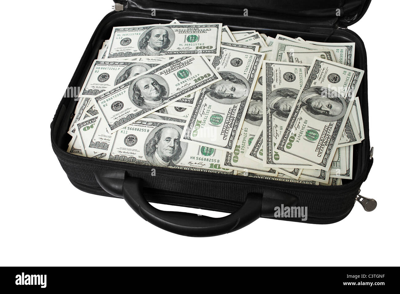 A bag full of cash stock image. Image of bags, finance - 12533581