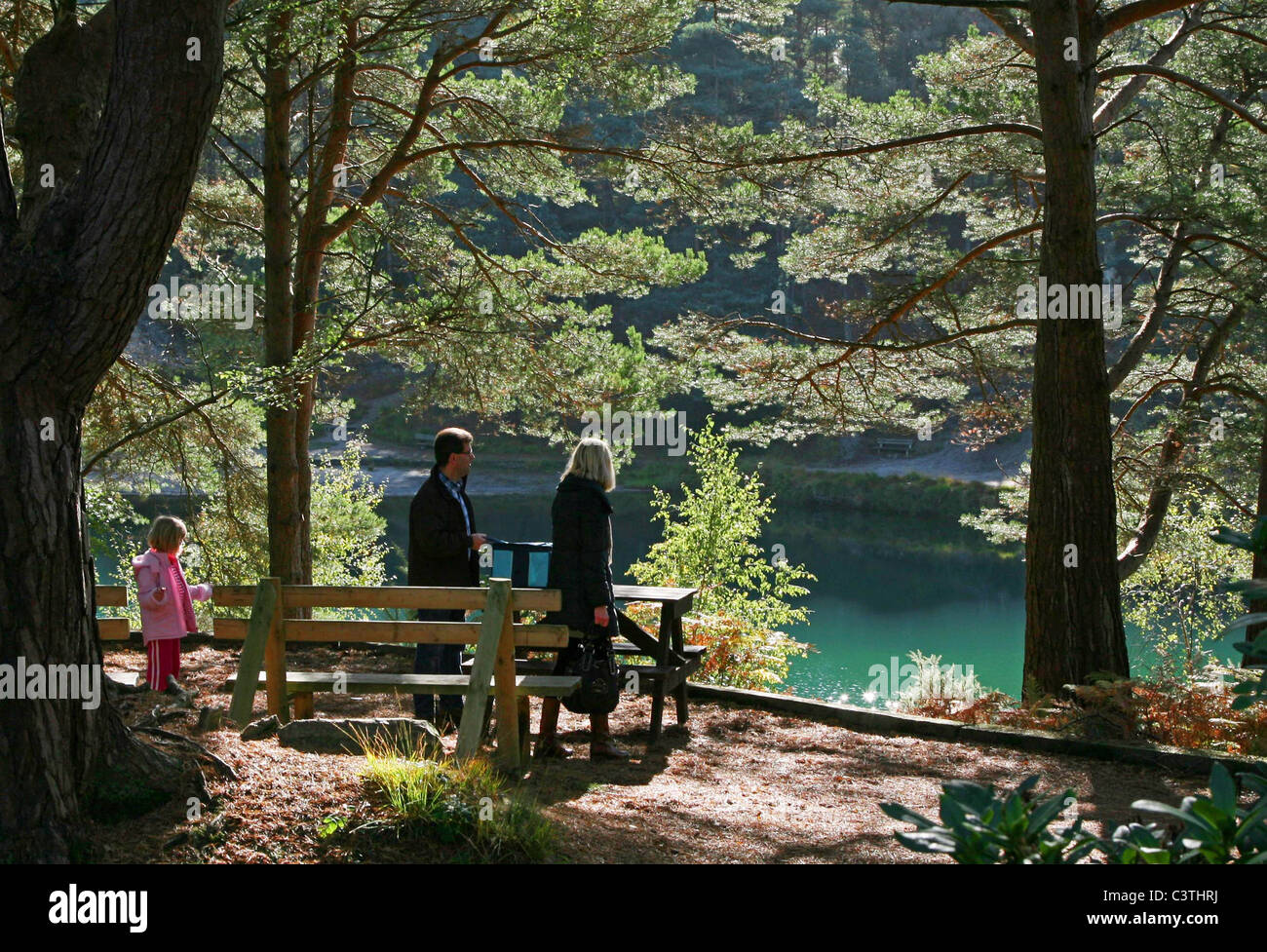 Furzebrook blue pool hi-res stock photography and images - Alamy