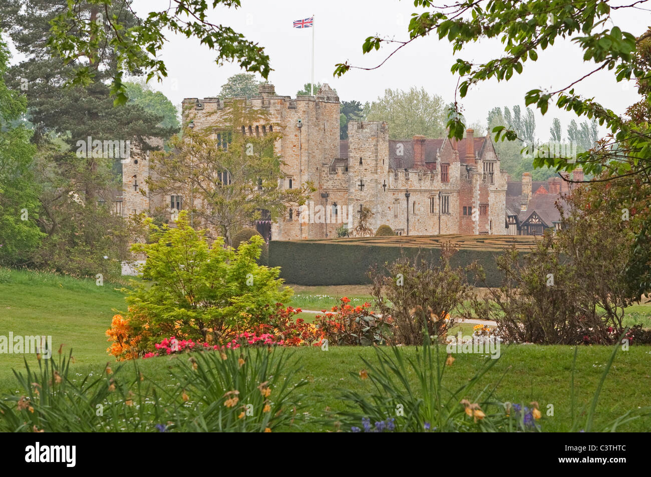 Hever Castle and Grounds Stock Photo