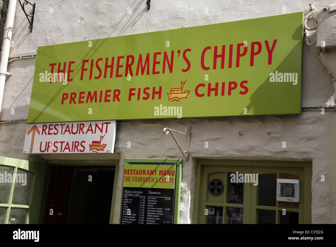 Cornwall village fish chips hires stock photography and images Alamy