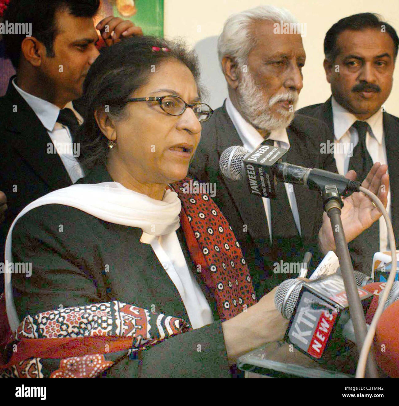 Supreme Court Bar Association (SCBA) President, Asma Jahangir addresses