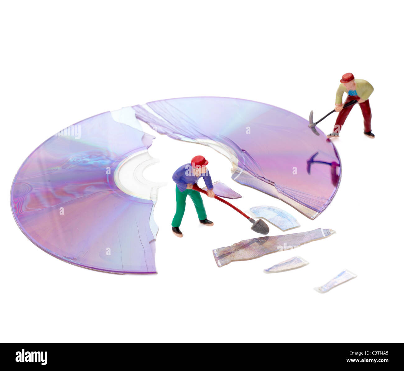 Computer repair concept close Cut Out Stock Images & Pictures - Alamy