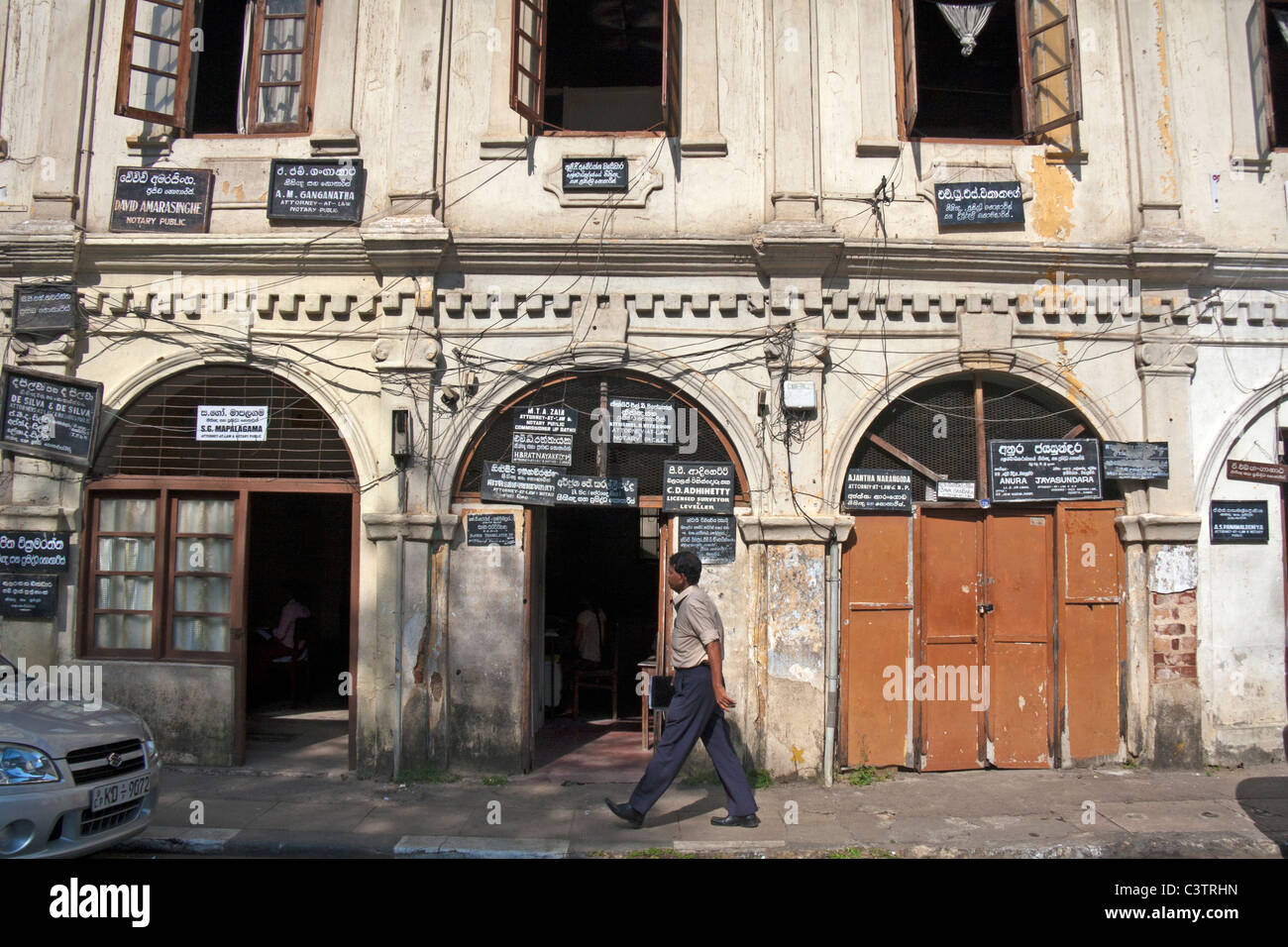 Lawyers Offices, Kandy, Sri Lanka Stock Photo Alamy