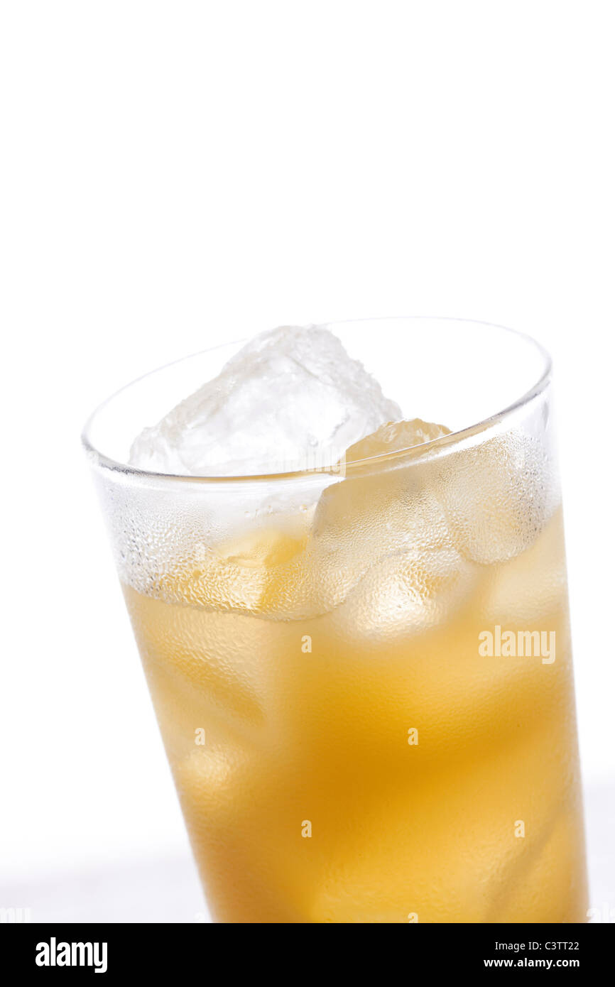 Iced Jasmine Tea Stock Photo Alamy