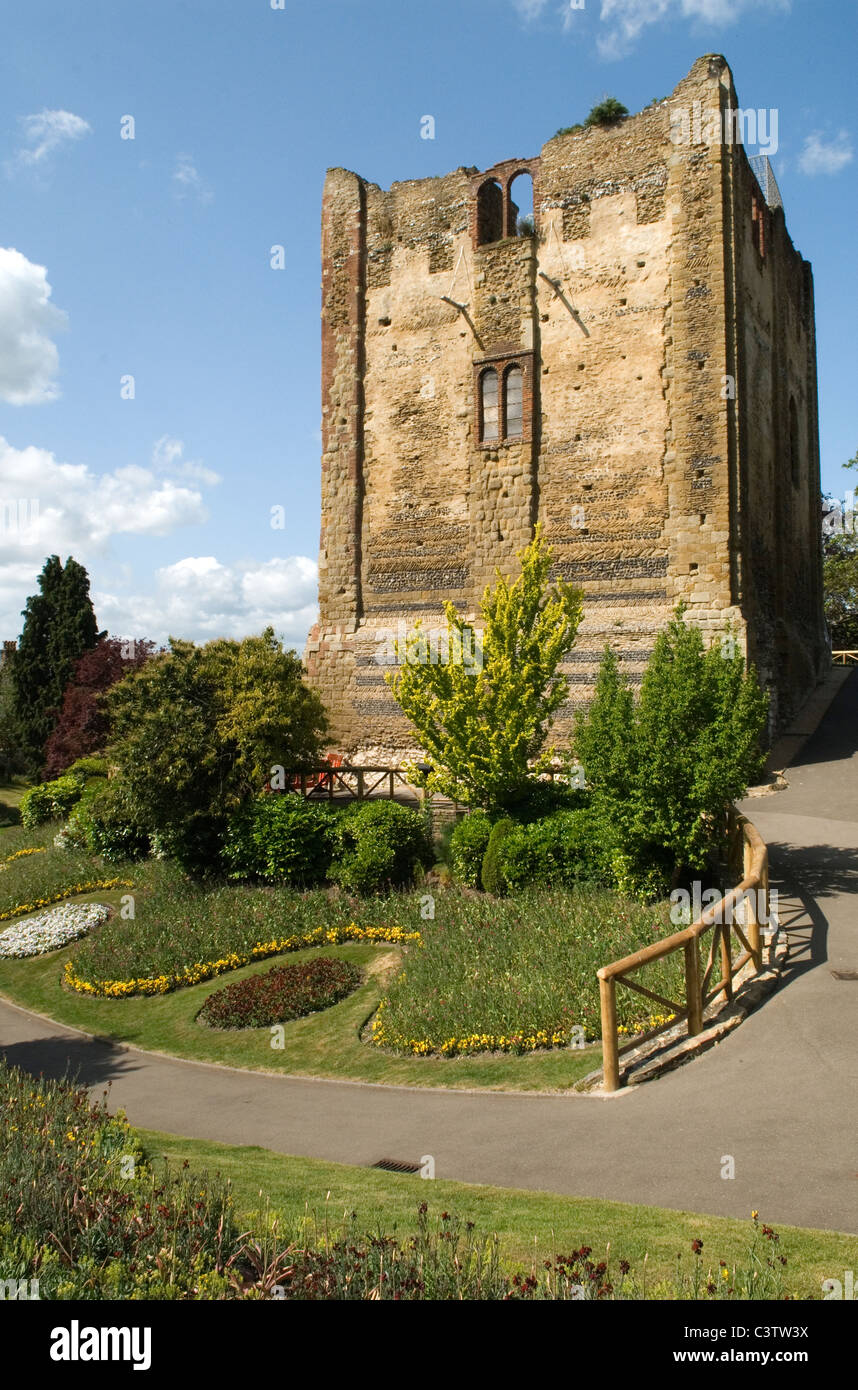 Guildford Castle. Guildford Surrey UK. HOMER SYKES Stock Photo