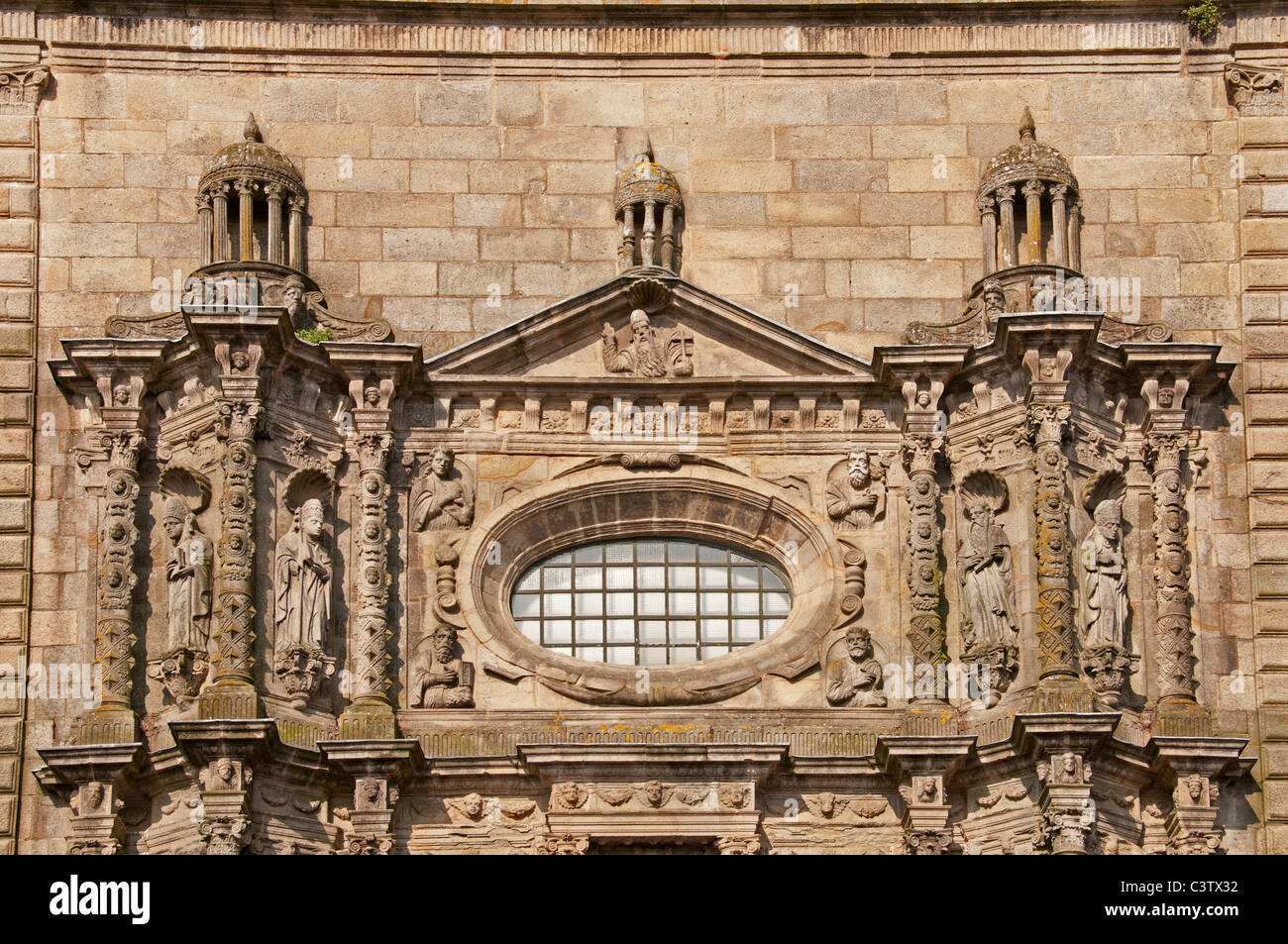 Monastery of San Martin Pinario Santiago de Compostela Spain Stock