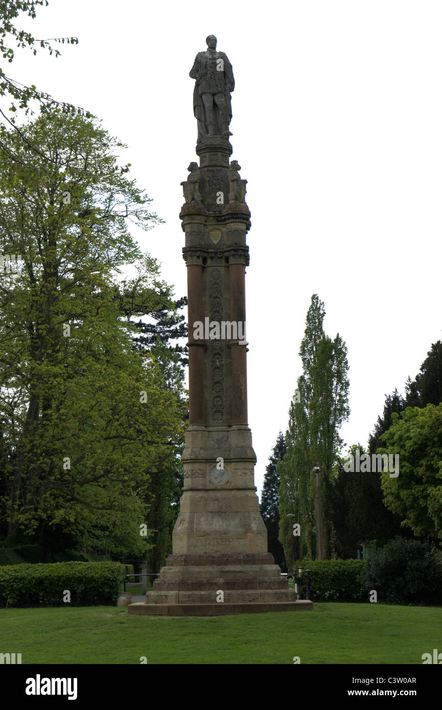 Albert Memorial, Albert Park Abingdon Stock Photo Alamy