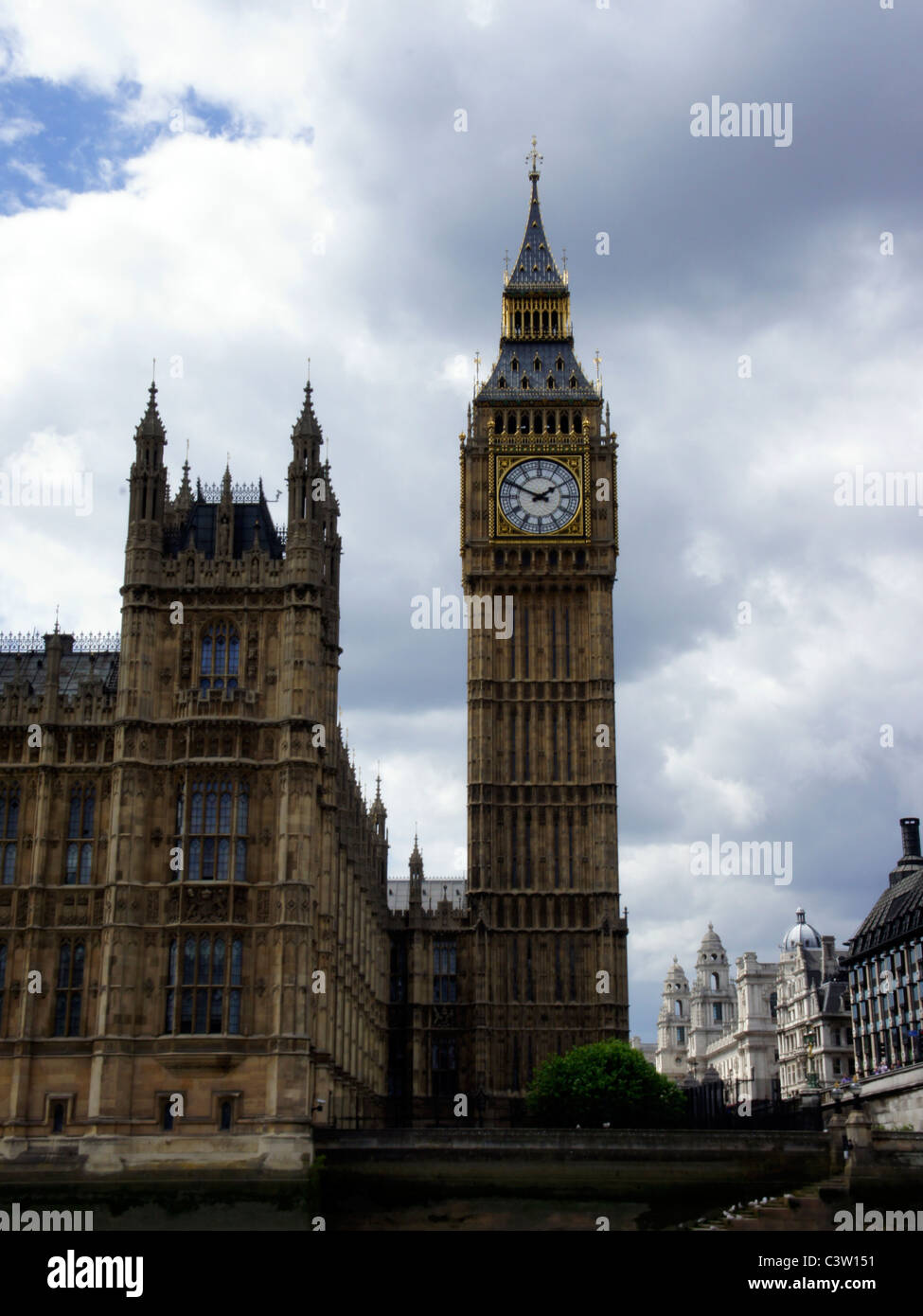 Houses of Parliament Big Ben Westminster London England Stock Photo Alamy