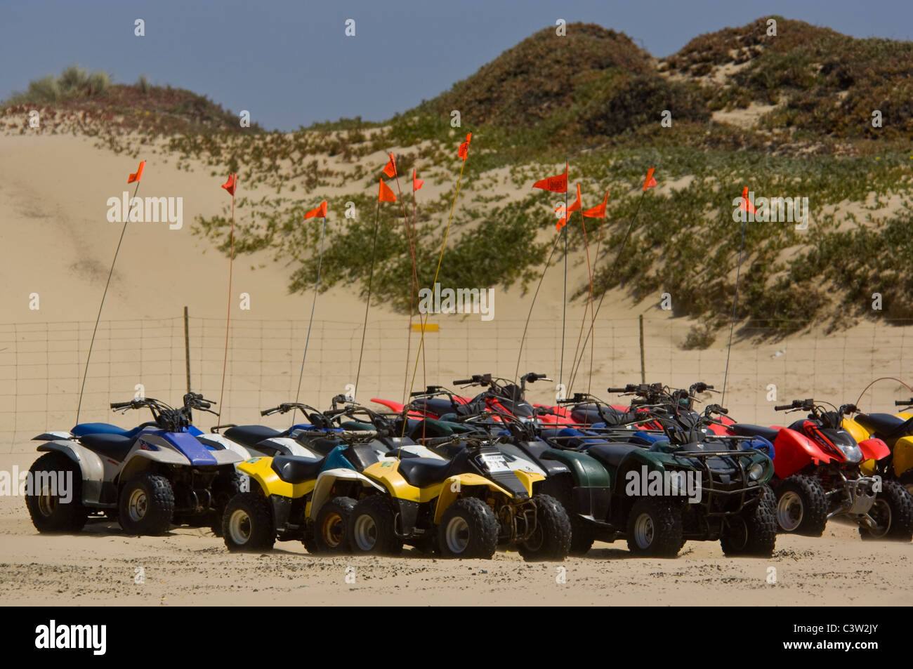 ATV's on the sand at Oceano Dunes State Vehicular Recreation Area