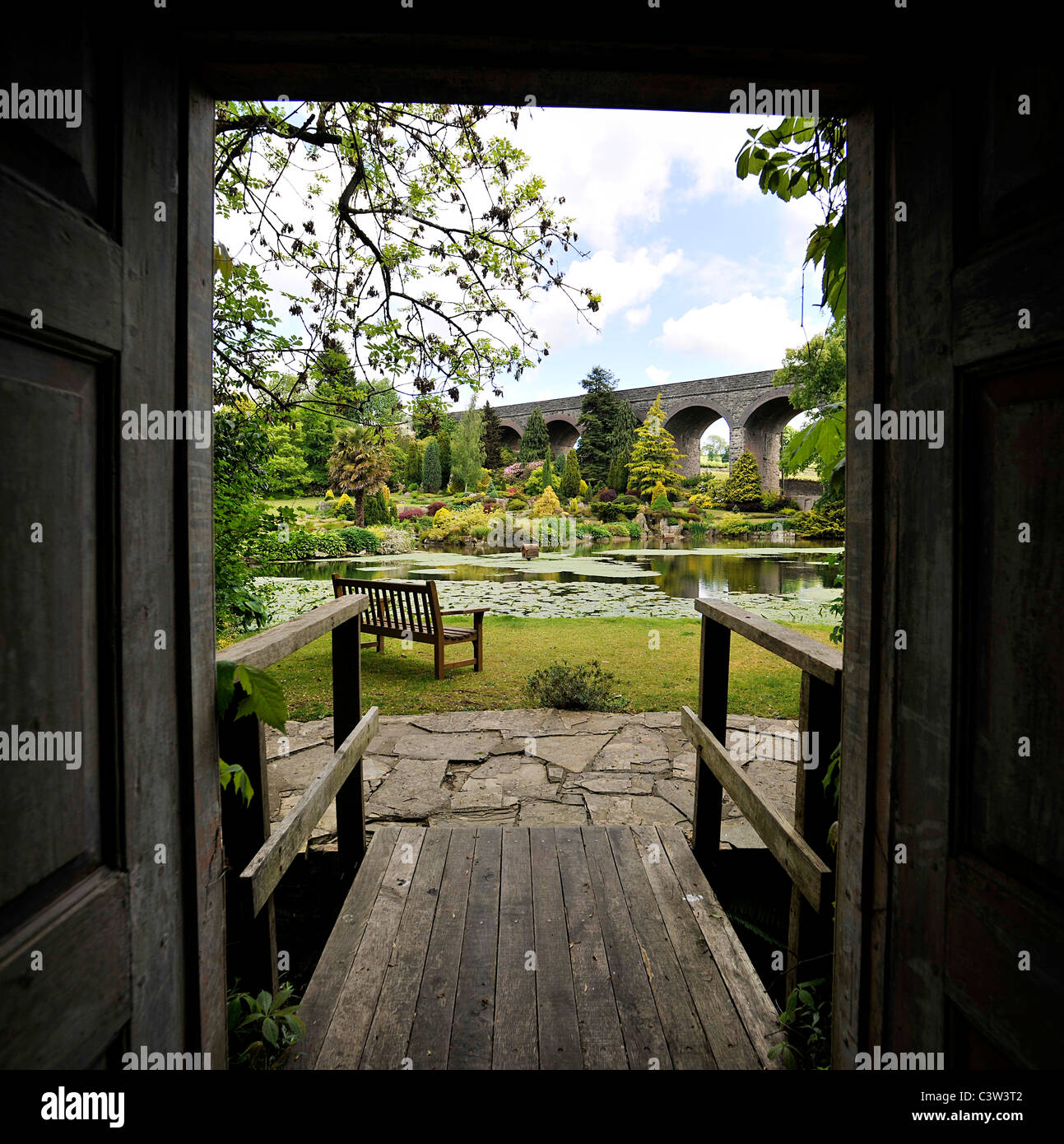 Kilver Court Gardens, Sharpham Park, Shepton Mallet, Somerset, owned by ...