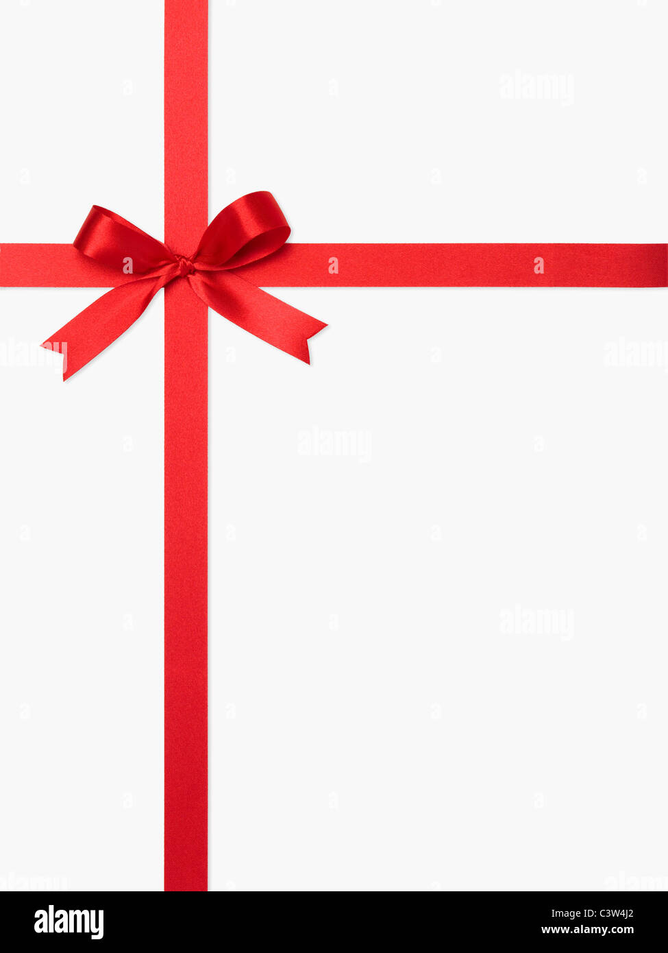 Red ribbon cut out hires stock photography and images Alamy