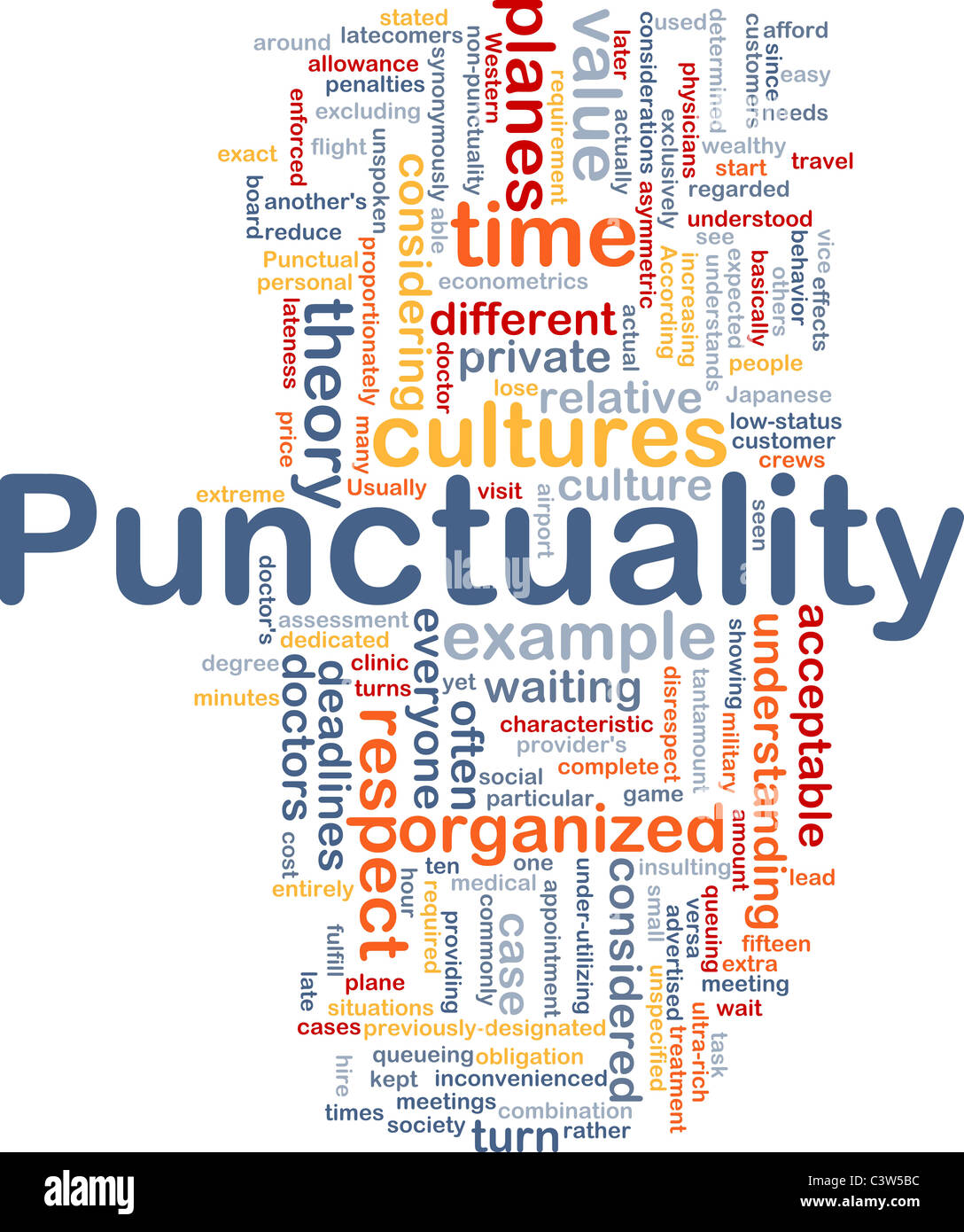 Similar Word For Punctuality